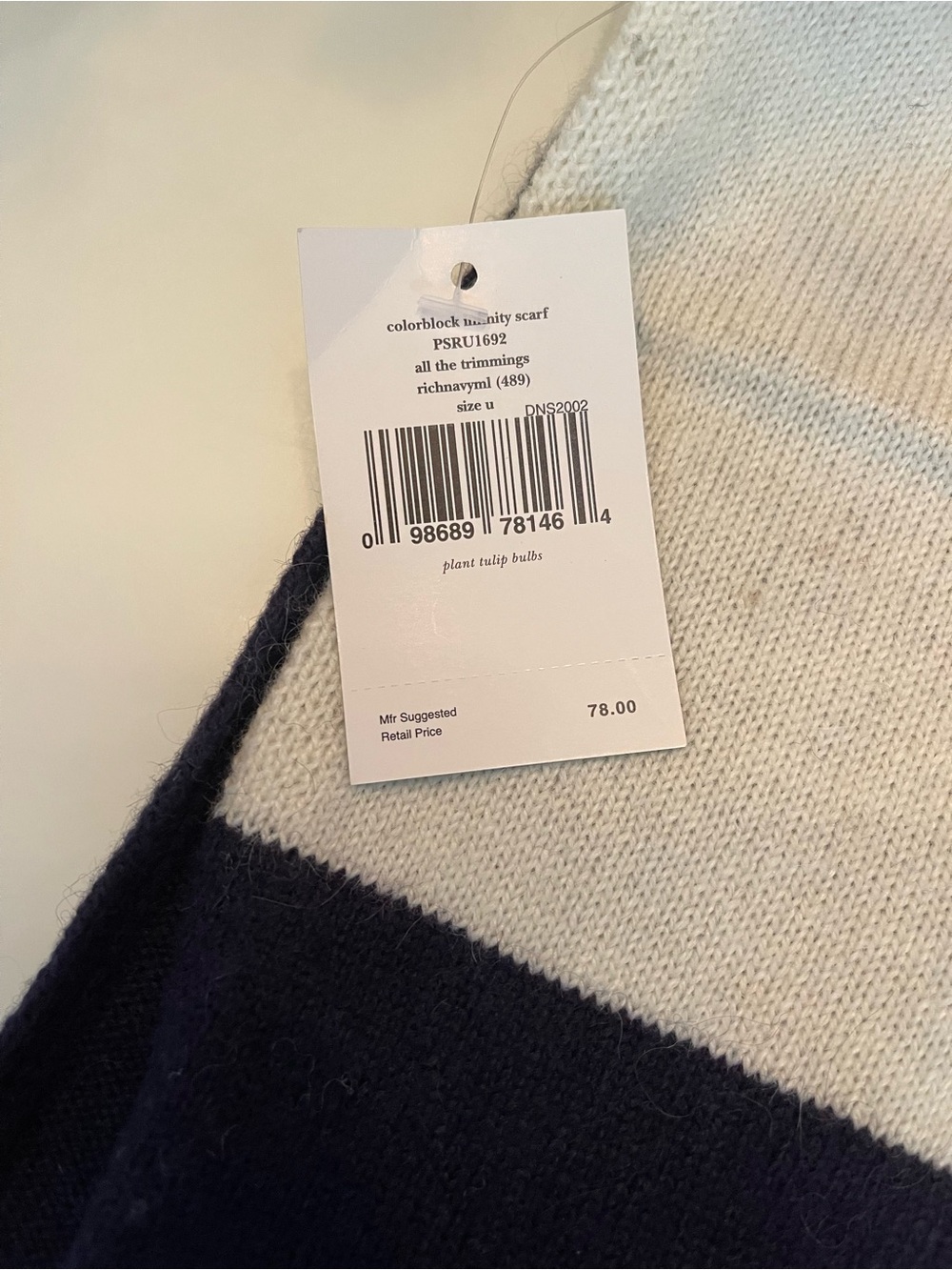 Kate Spade Infinity Scarf - Picture 3 of 3